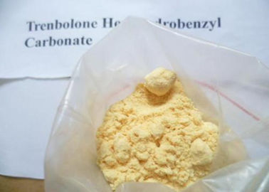 Trenbolone Hexahydrobenzyl Carbonate / Parabolan Yellow Raw Steroid Powder For Bodybuilding