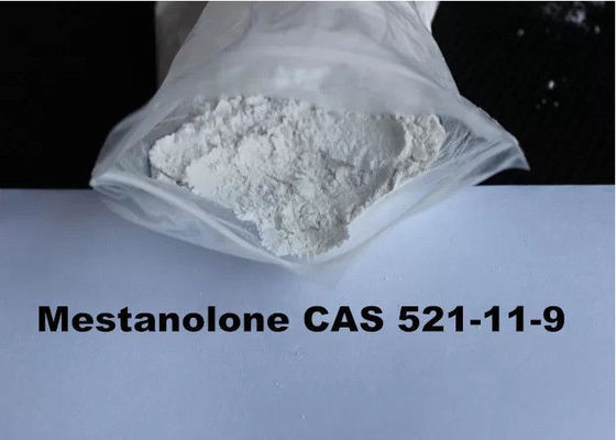 Weißes hoher Reinheitsgrad Farbumtriebs-Steroid-Pulver Mestanolone CAS 521-11-9
